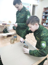 Блиндажные свечи.